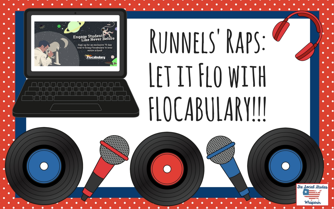 Runnels Lets it Flow in This Rap All About Flocabulary!