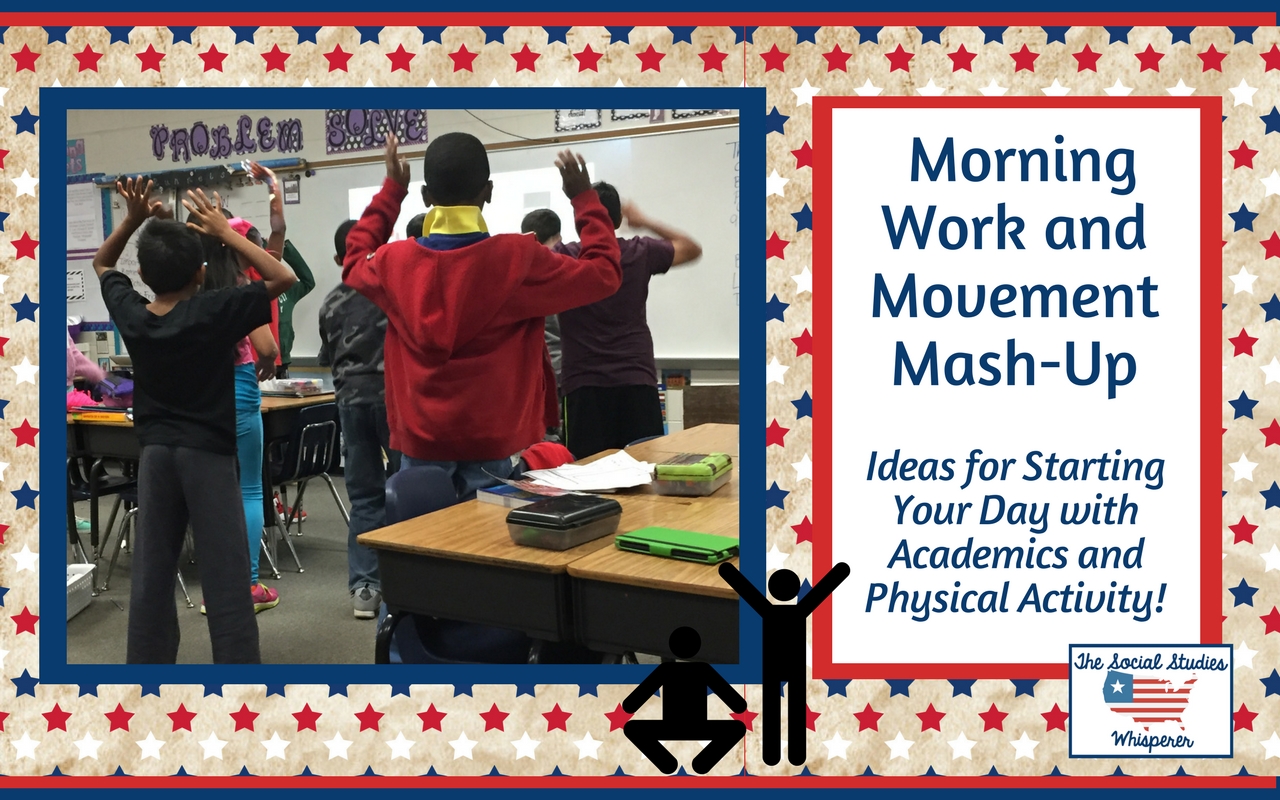 Morning Work and Movement Mash-Up! SSW