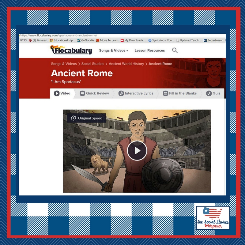 flocabulary ancient rome ssw