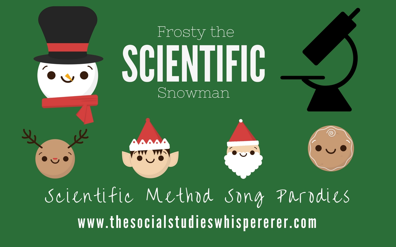 Frosty the Scientific Snowman: Scientific Method Parodies