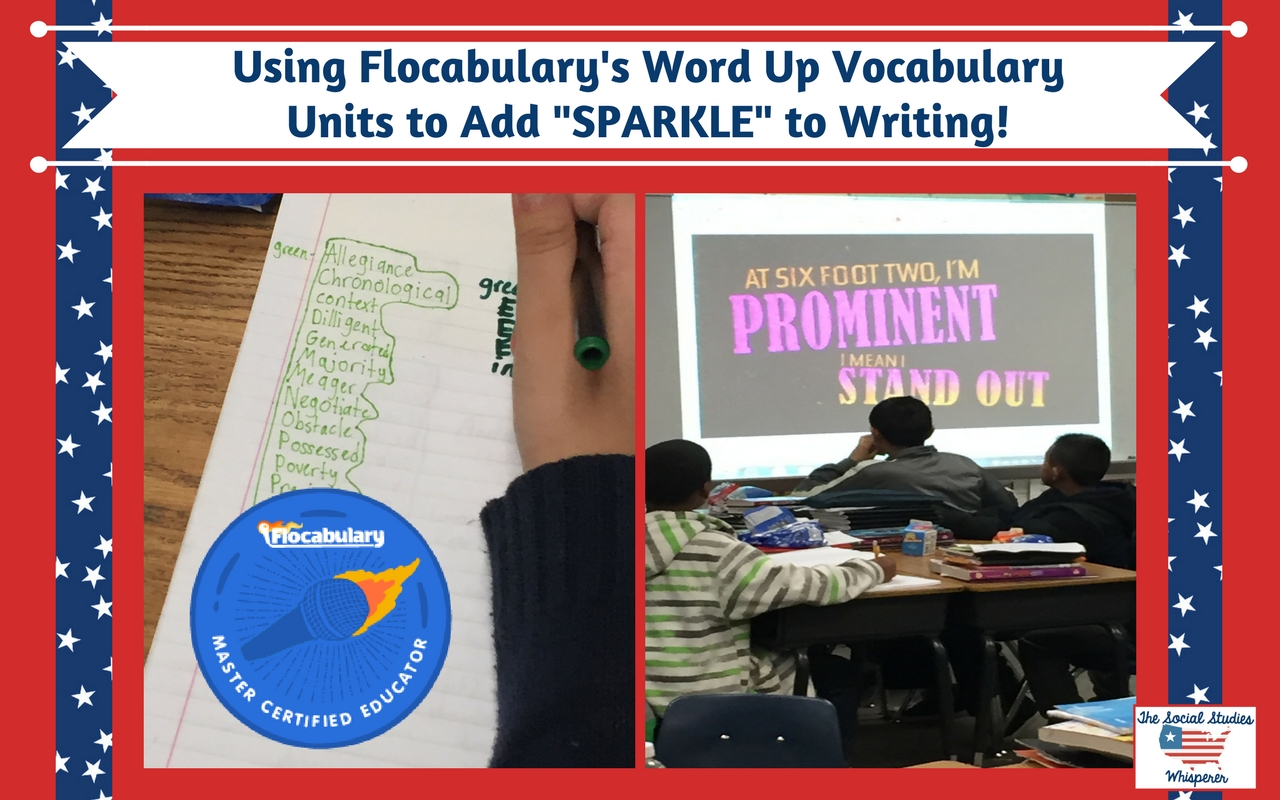 Using Flocabulary’s Vocabulary Units to Add SPARKLE to Writing!