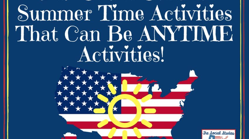 Fun Social Studies Activties to Keep Kids Busy This Summer Blab Show SSW