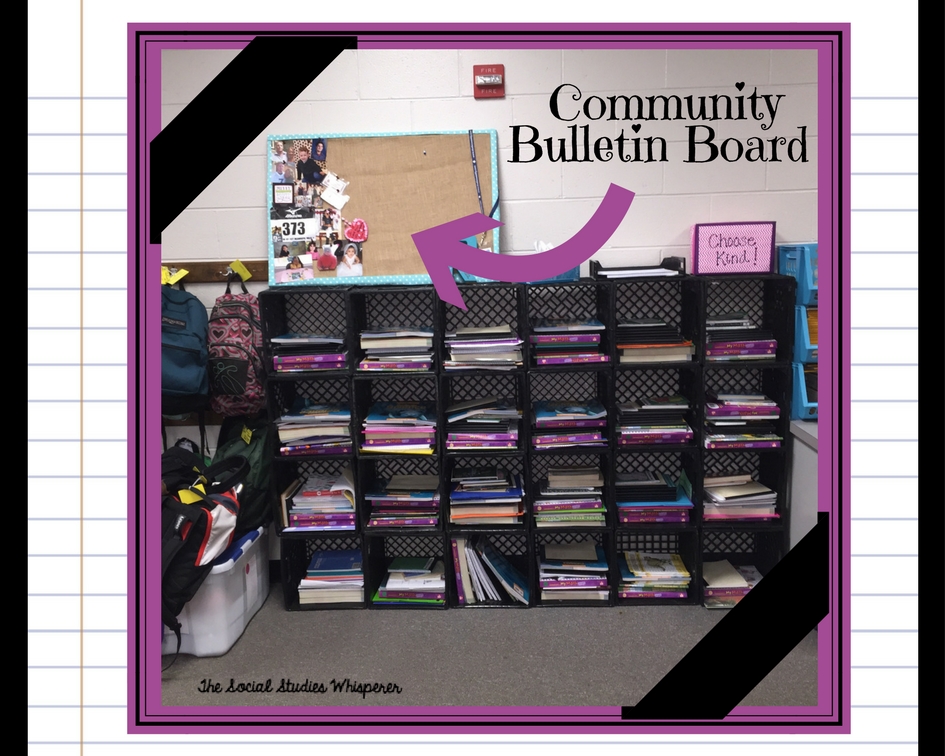 community bulletin board SSW