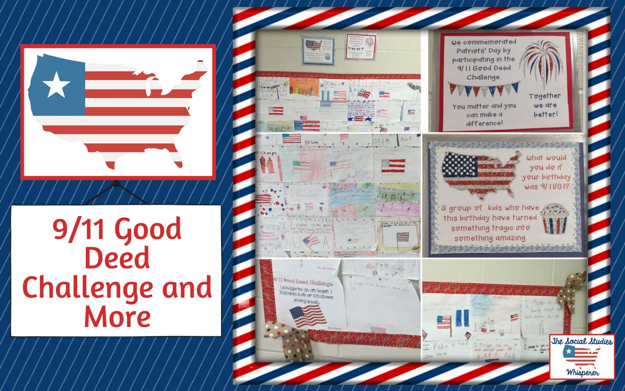 Using a Good Deed Challenge to Commemorate September 11th