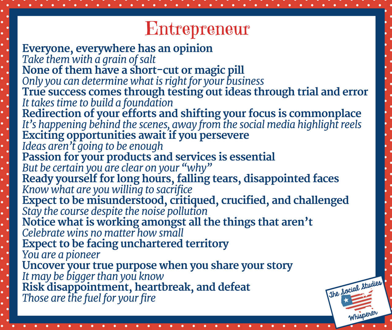 Entrepreneur: A Poetic Reflection