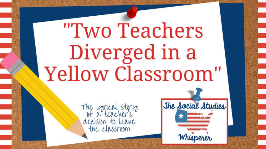 Two Teachers Diverged in A Yellow Classroom
