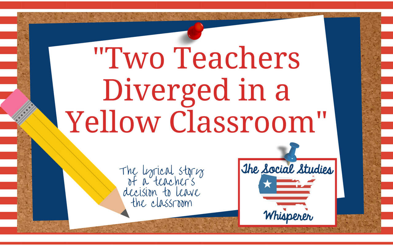 Two Teachers Diverged in A Yellow Classroom