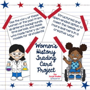 Women's History Trading Card Project