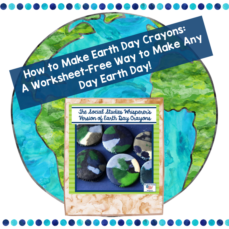 Earth Day Crayons video cover SSW