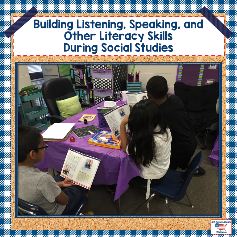 Building Listening, Speaking, and Vocabulary Skills in Social Studies